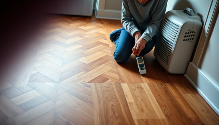Key prevention steps for mold under chevron floors, showcasing effective methods.