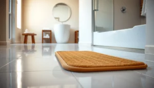 Tips for protecting bathroom floors from water damage and wear using practical prevention methods.