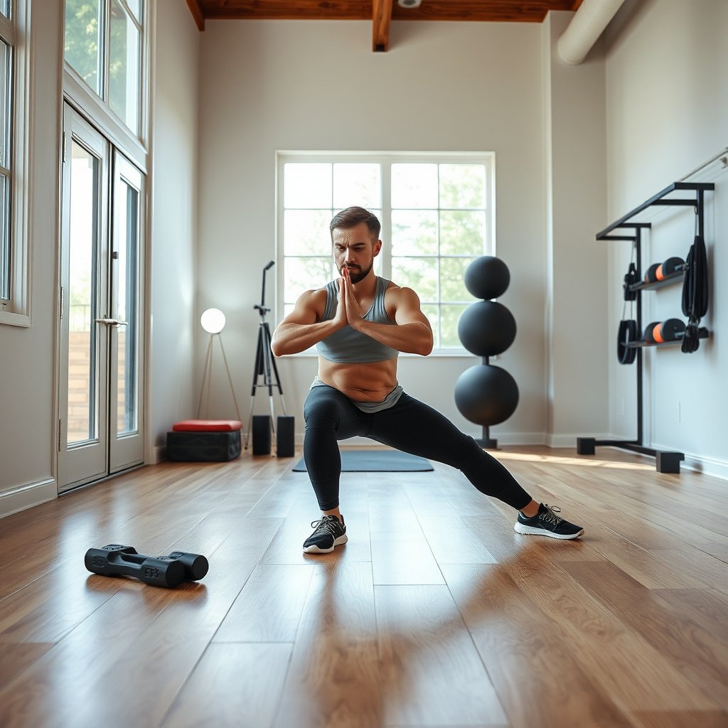 Hardwood floor protection tips for home gym equipment to prevent damage.
