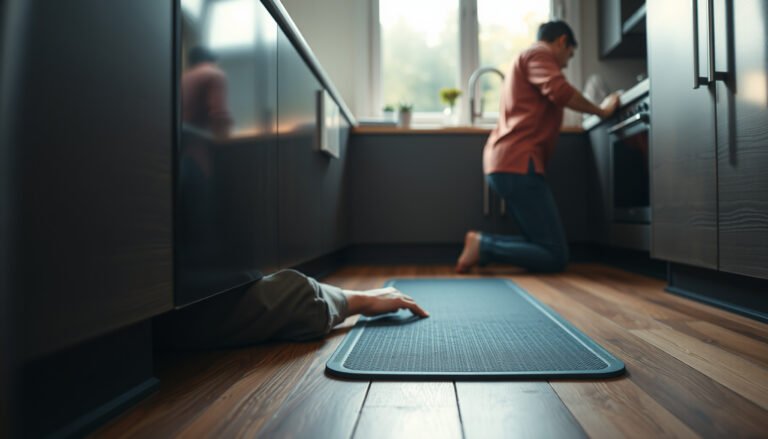 Tips for protecting laminate floors in a kitchen environment with practical advice.