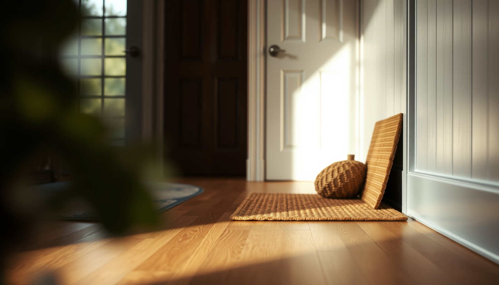 Steps to protect laminate floors in a mudroom from dirt and moisture damage.