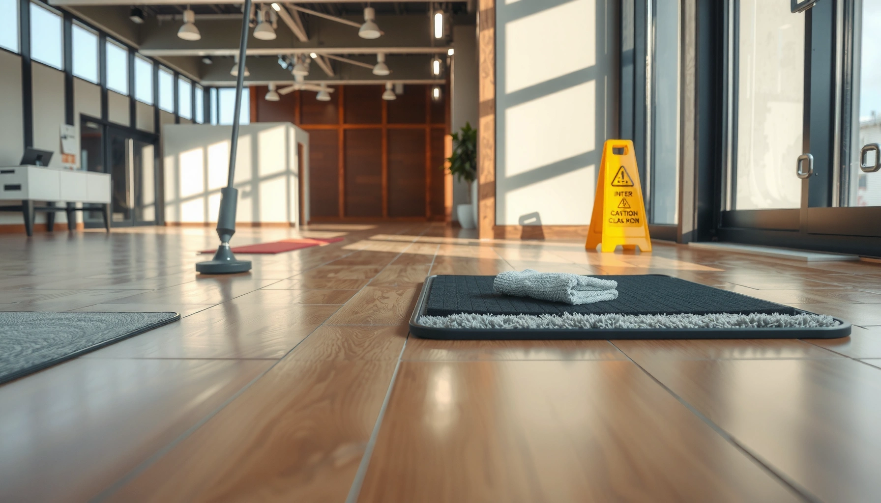 Steps to protect polyaspartic floors from damage and wear.