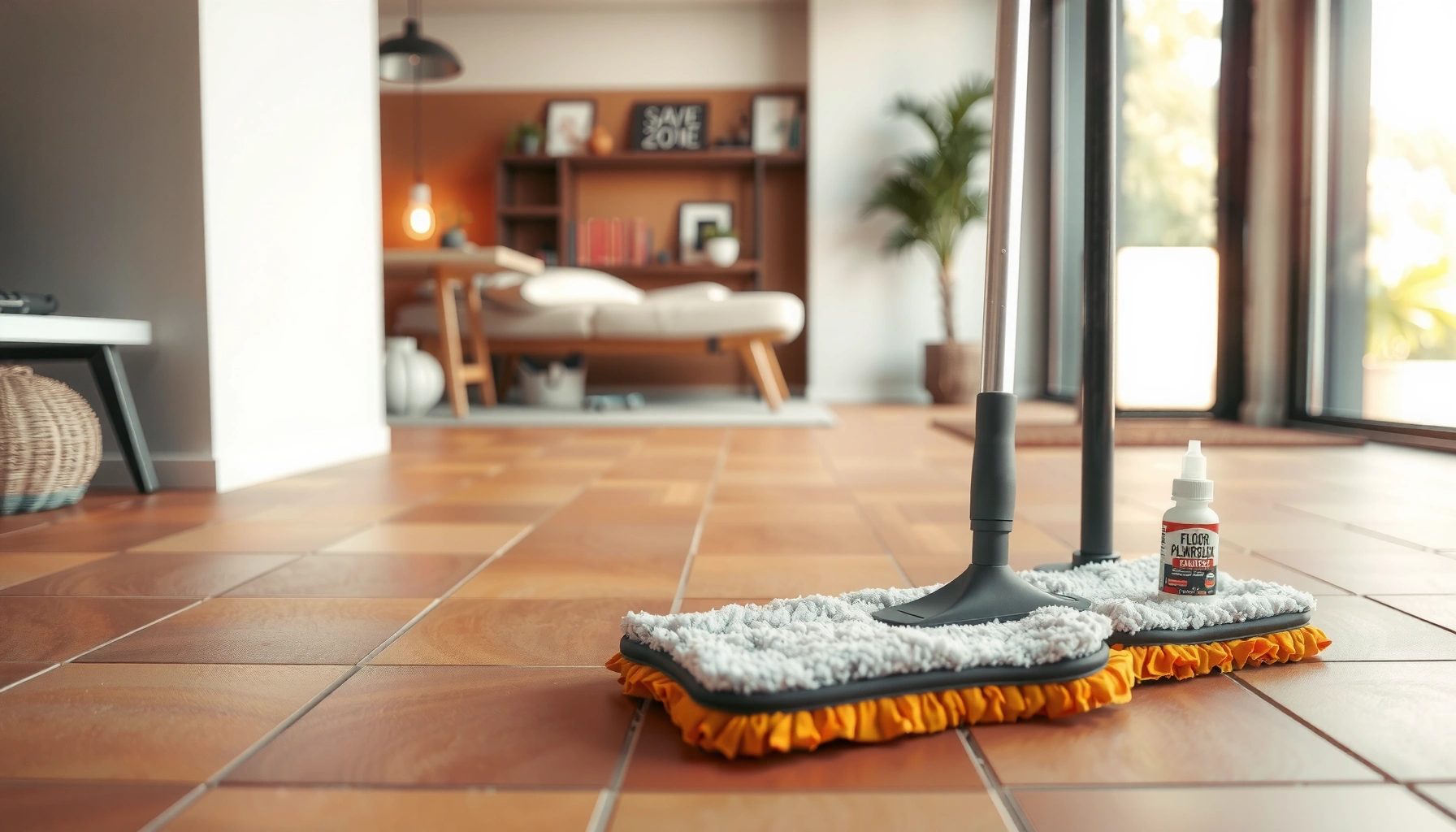 Tips for maintaining and protecting terracotta floors from damage and wear.
