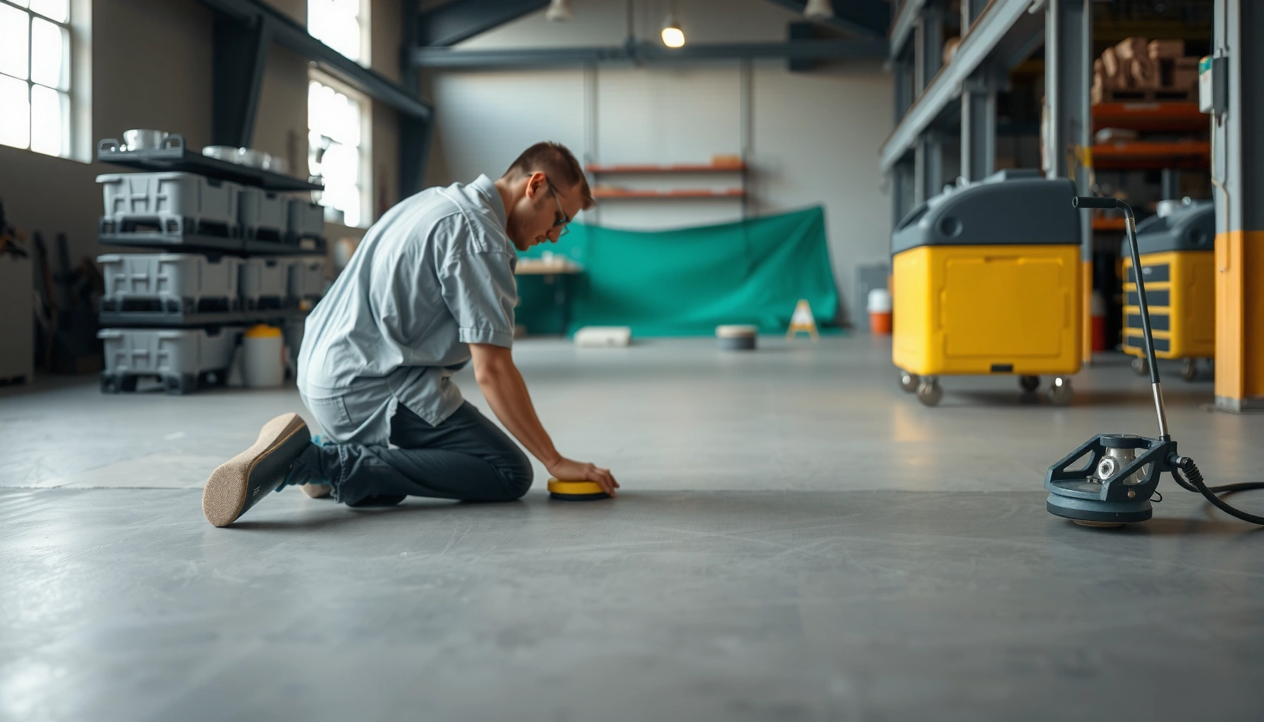 Step-by-step guide on refinishing rubber floors with tools and techniques