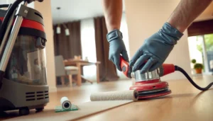 Step-by-step guide to refinishing SPC floors with tools and techniques.