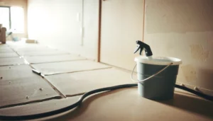 Steps for removing odors from basement floors using practical methods and solutions.