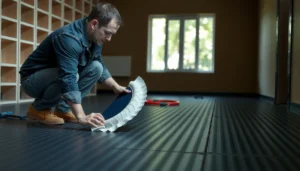 Step-by-step guide on how to remove rubber floors effectively and safely.