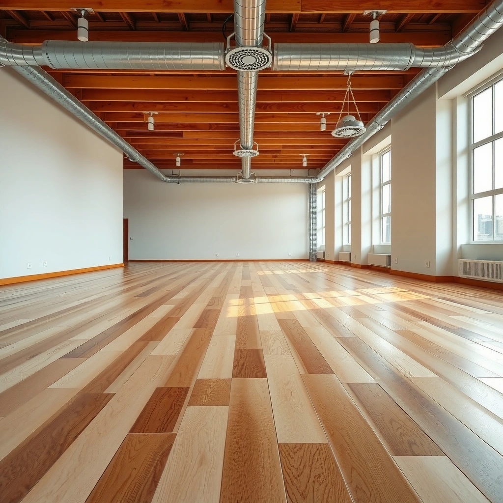 Cleaning hardwood floors to remove sand without causing scratches or damage.