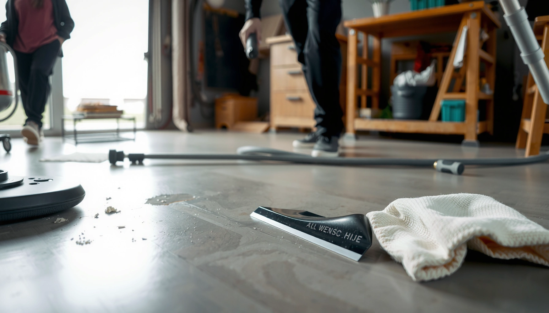 Step-by-step guide on removing adhesive from polished concrete floors for a clean finish
