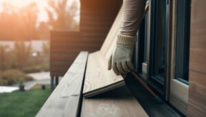 Step-by-step guide on safely removing engineered wood floors from a balcony