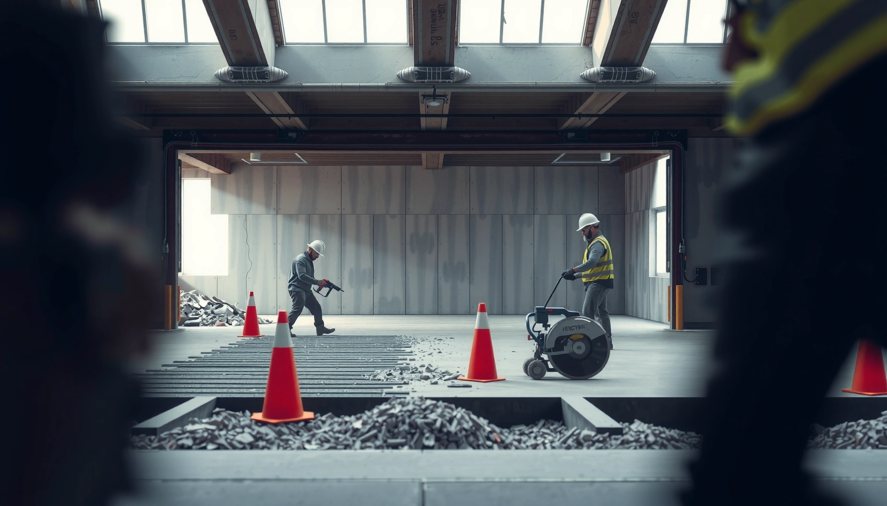 Step-by-step guide on how to remove industrial floors safely, highlighting common mistakes to avoid.