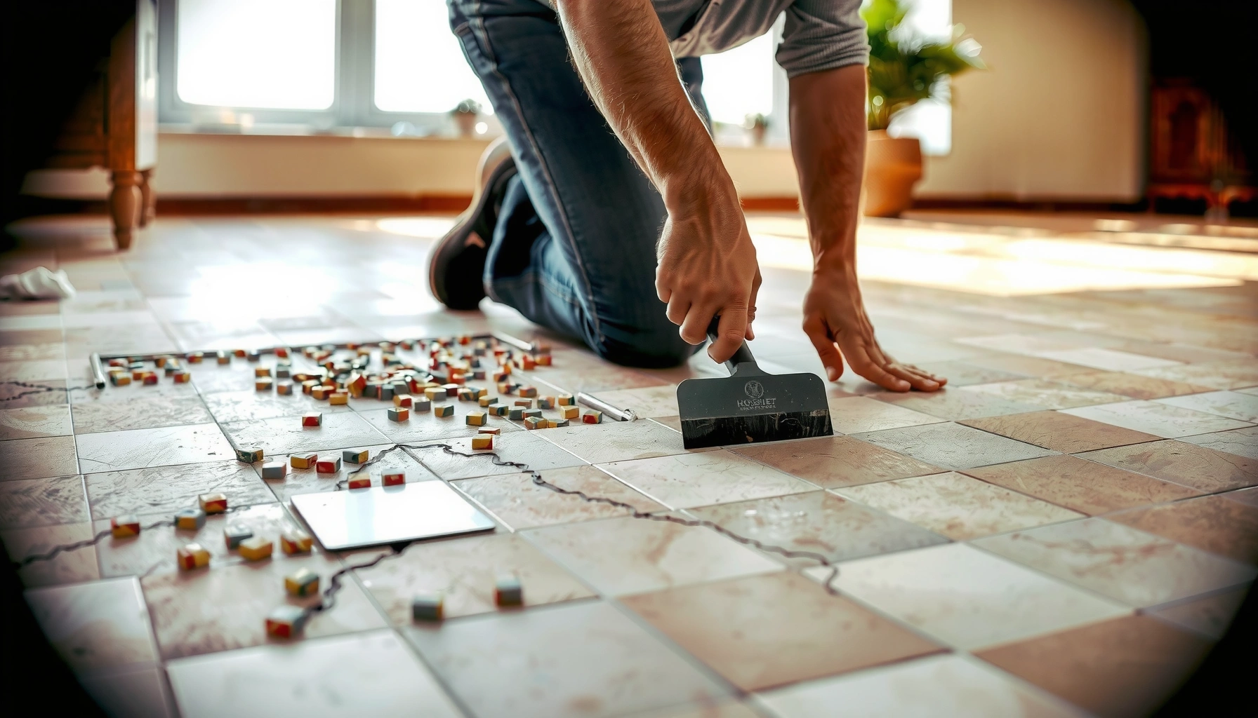 Step-by-step guide on how to remove mosaic tile floors effectively
