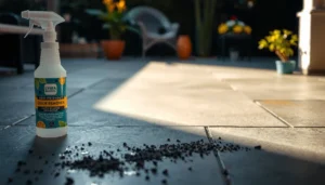 Steps to effectively remove odors from outdoor floors using practical methods.