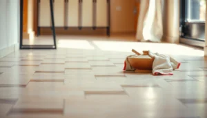 Step-by-step guide on how to remove odors from travertine floors effectively.