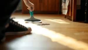 Step-by-step methods for removing paint from bamboo floors effectively.