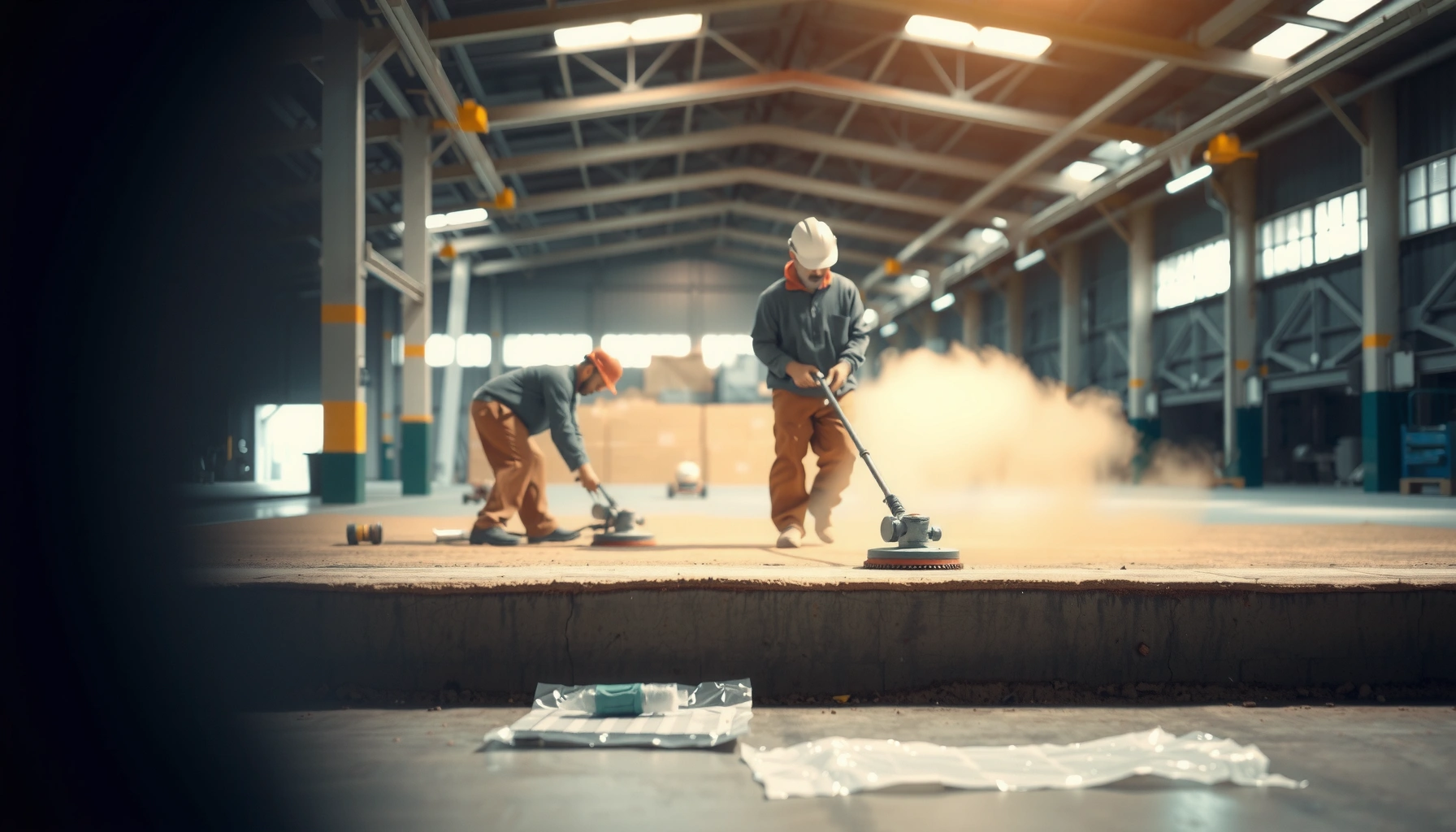 Step-by-step guide on how to remove polyaspartic floors effectively and safely.