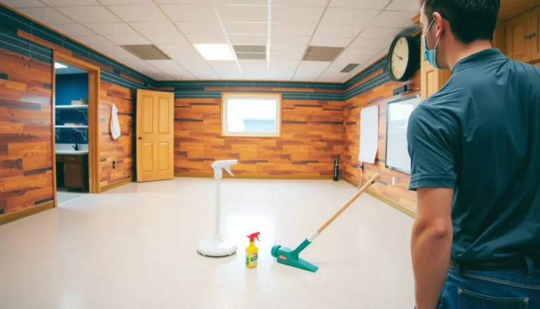 A person demonstrating how to remove scratches from bathroom floors using simple techniques and tools.