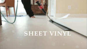 Step-by-step guide on how to remove sheet vinyl floors effectively and safely.