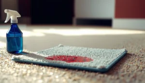 Step-by-step guide on how to remove stains from carpet tiles effectively.