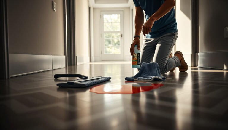 Step-by-step guide on how to remove stains from chevron floors effectively