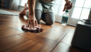 Steps to safely remove stains from parquet floors with effective cleaning methods