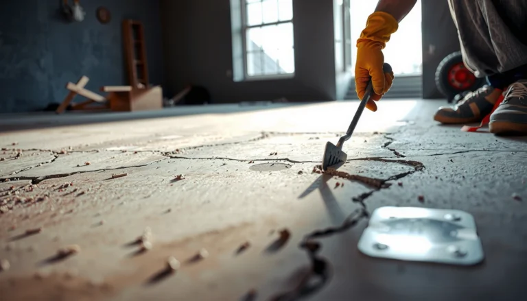 Step-by-step guide on how to repair concrete floors with essential tools and techniques.