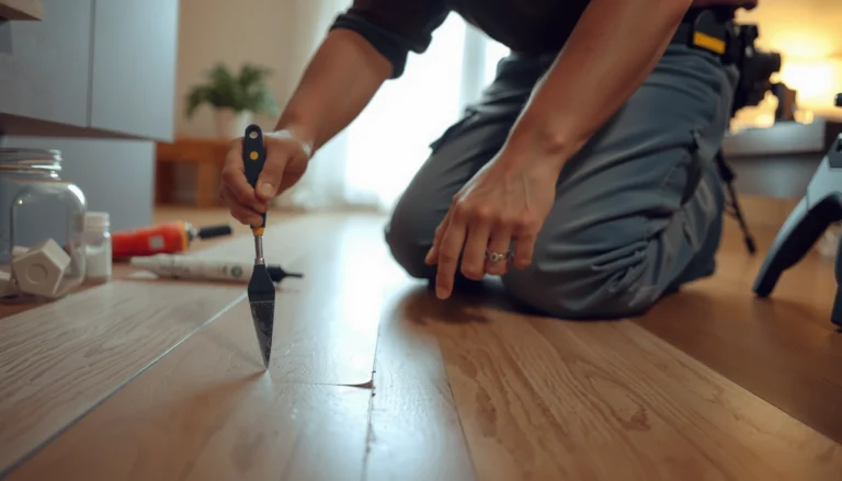 Step-by-step guide on how to repair cork floors, fixing cracks, chips, and lifts effectively.