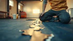 Step-by-step guide on how to repair rubber floors effectively with useful fixes.