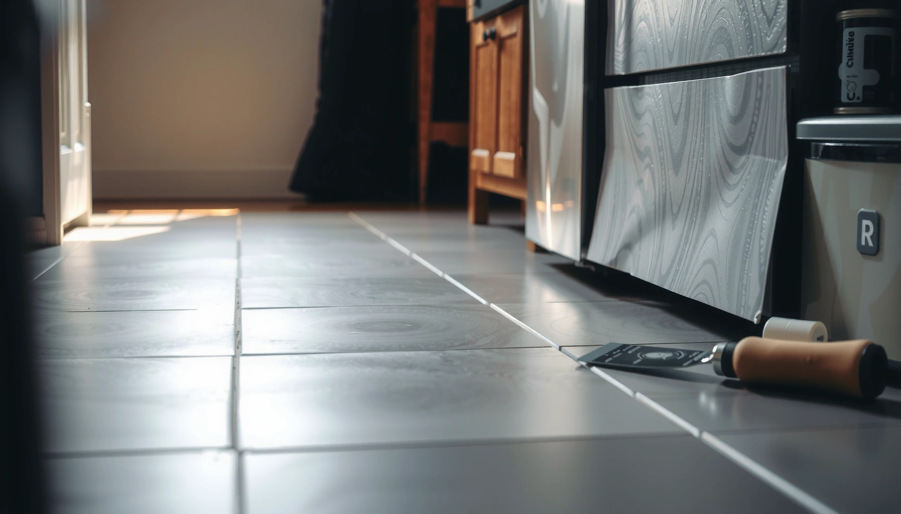 Step-by-step guide on fixing scratches on tile floors with practical repair techniques.