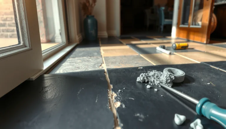Step-by-step repairs for cracks and chips in slate floors