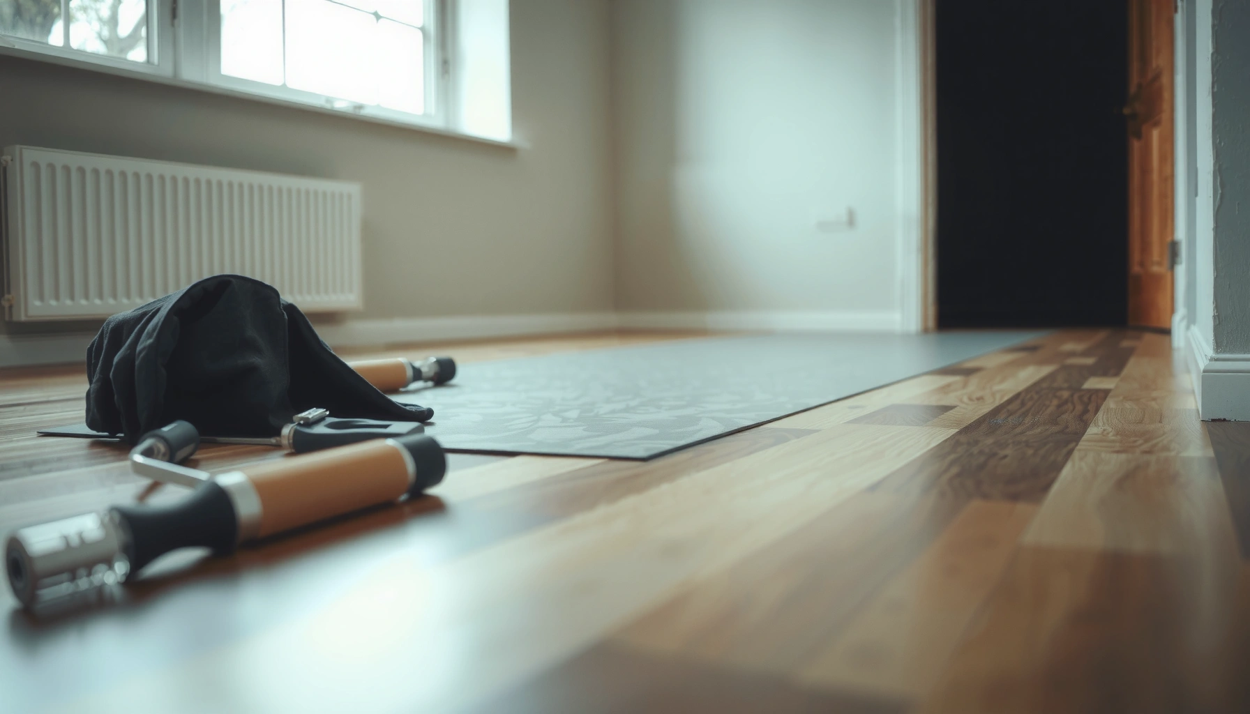 Step-by-step guide on how to replace sheet vinyl floors with tools and materials needed.