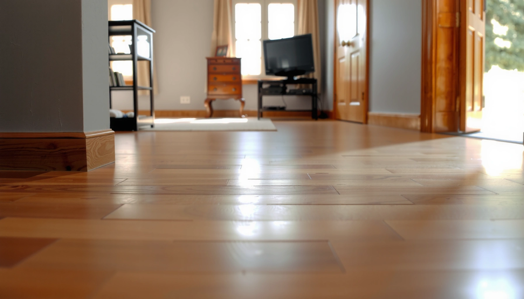 Step-by-step process for restoring cork floors with tools and materials needed for repair and refinishing.