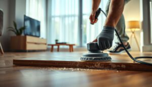 Step-by-step guide on how to restore parquet floors through repair, sanding, and refinishing techniques.