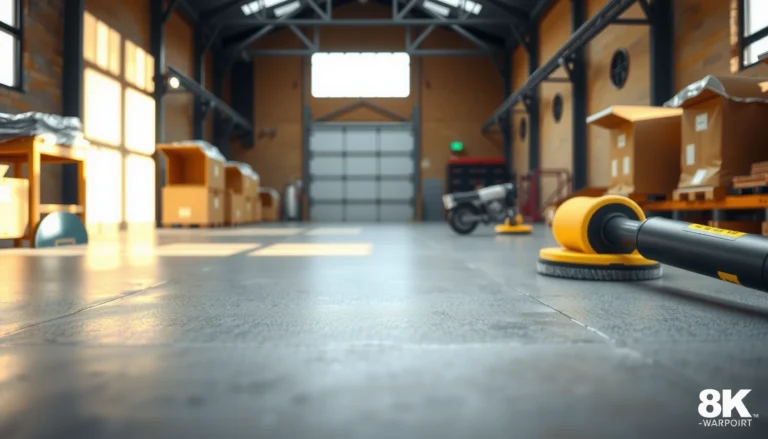 Step-by-step guide to restoring polished concrete floors with tools and techniques.