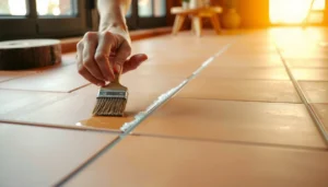 Step-by-step guide on restoring terracotta floors, including repair and sealing techniques.