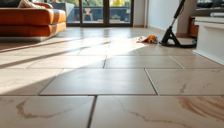 Step-by-step process for cleaning and sealing travertine floors.