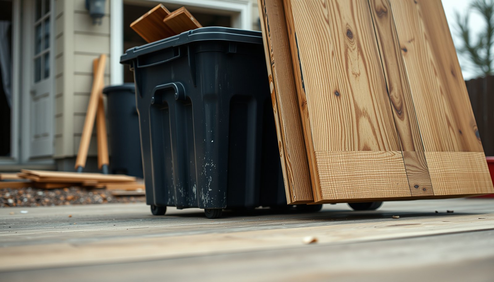 A guide on how to safely dispose of wide-plank wood floors with eco-friendly options.