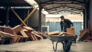A guide on how to dispose of terracotta floors safely and responsibly, showcasing proper disposal methods.