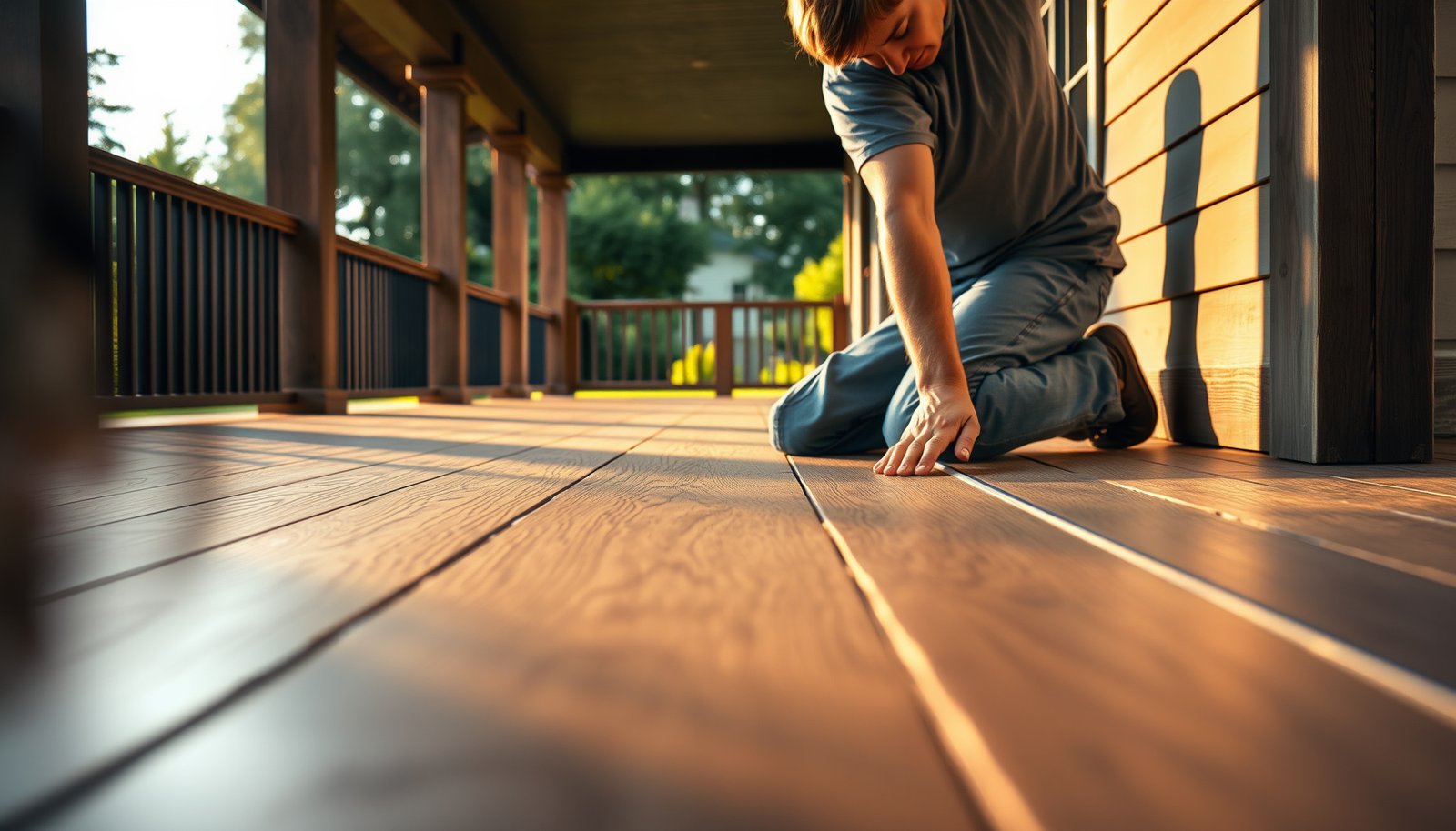 Steps to make vinyl floors safer on a porch with practical tips and solutions.