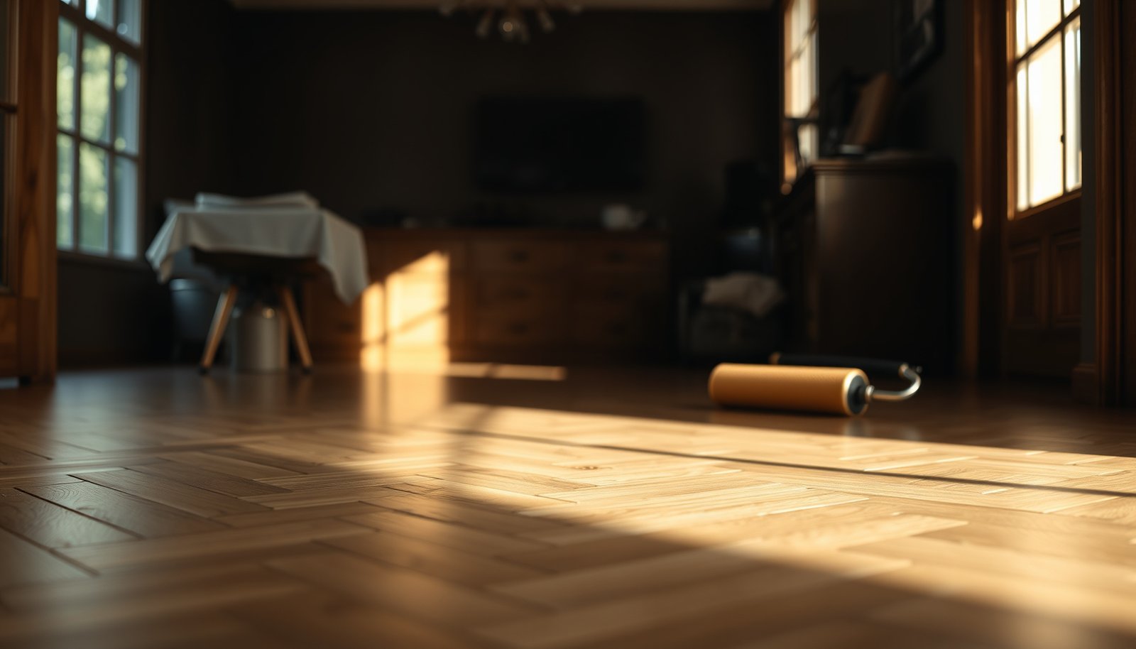Step-by-step guide on how to seal herringbone floors for protection and finishing.
