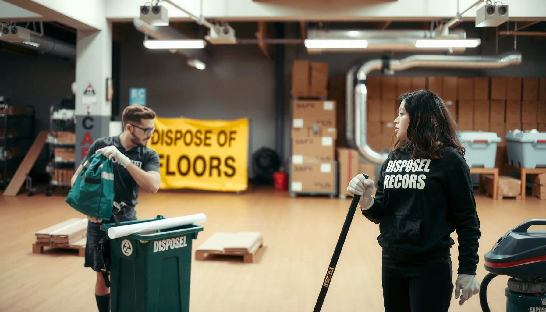 A step-by-step guide on how to safely remove and dispose of SPC flooring.