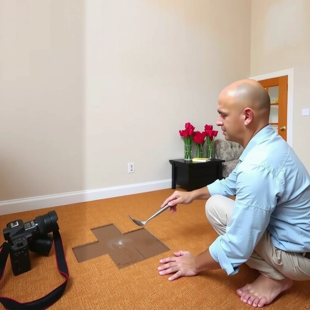 Image showing methods to stop water and prevent further damage to cork floors.