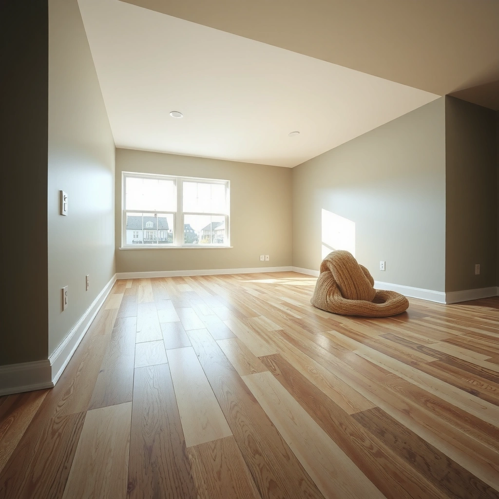 Image showing steps to stop water source and remove wet materials from engineered wood floors