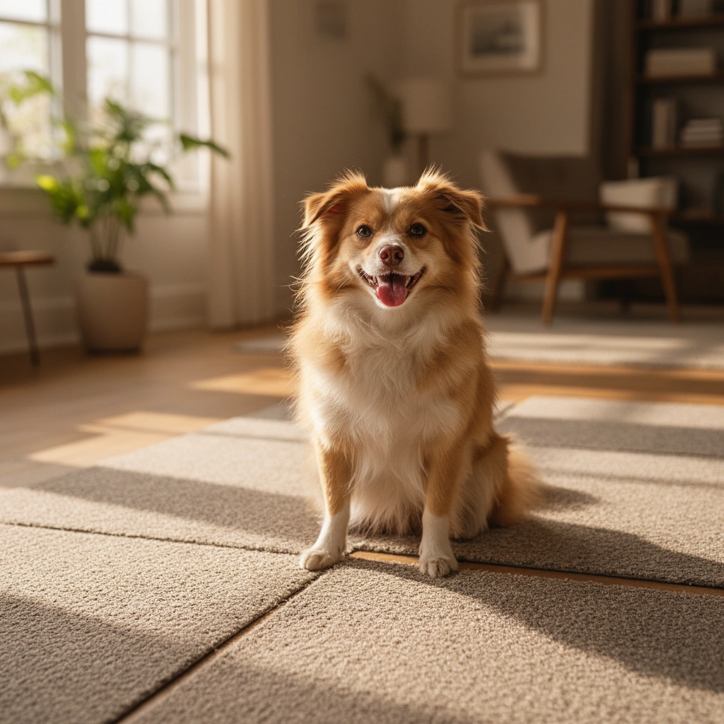 Essential tools and materials needed to replace carpet tiles in your home.