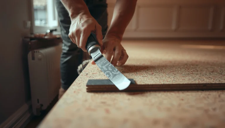 Step-by-step tips for trimming cork floors with tools and techniques.