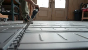 Step-by-step tips for trimming rubber floors effectively and accurately.