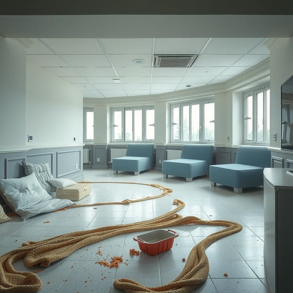 Diagram explaining why mold grows under polyaspartic coatings in flooring