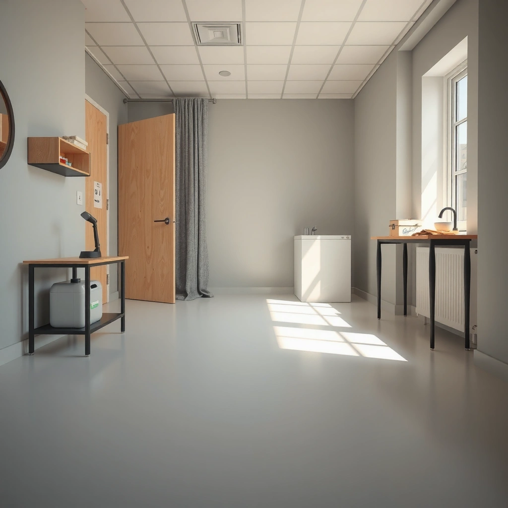 Explanation of sealing process for sheet vinyl floors, highlighting its importance and benefits.