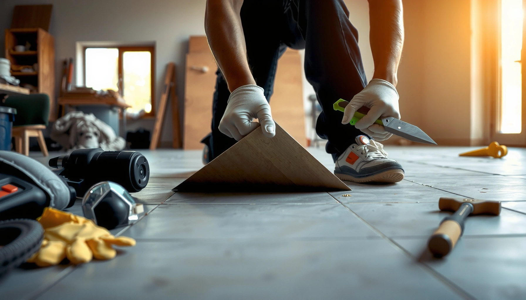 Step-by-step guide on how to remove vinyl floors effectively with tools and techniques.