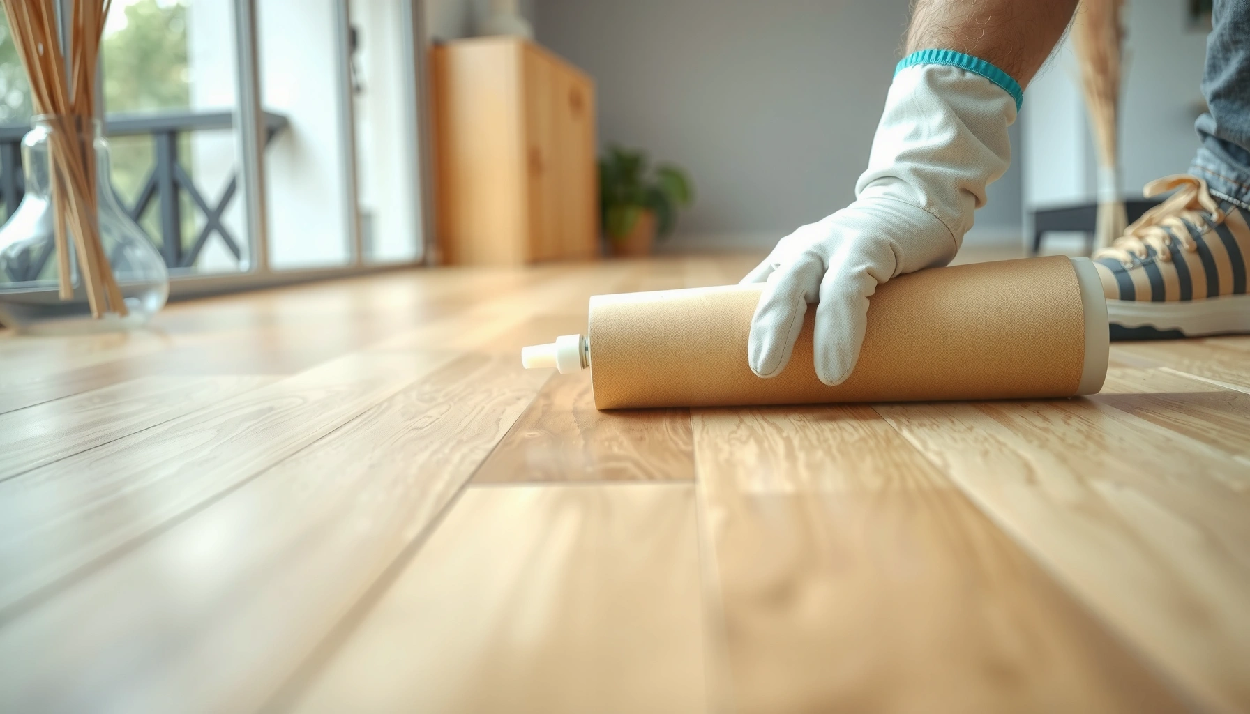 Step-by-step process for waterproofing bamboo floors with protective coatings and techniques.